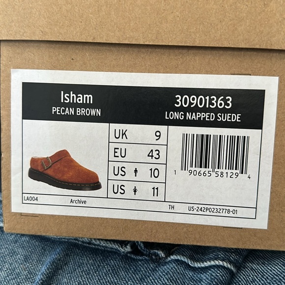 New Dr Martens suede slip ons men’s - Picture 10 of 11